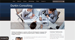 Desktop Screenshot of durkin-consulting.com